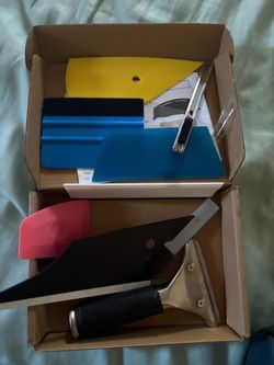 Car Vinyl Wrap Application Tool Kit