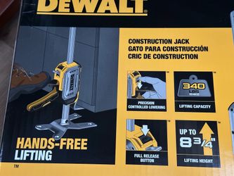 New Dewalt Tough Series Floor Jack 340lbs