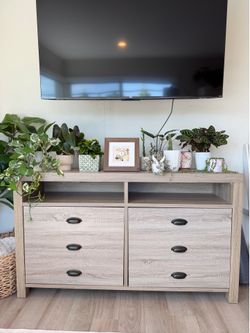 TV Stand/Media Console with Storage Drawers