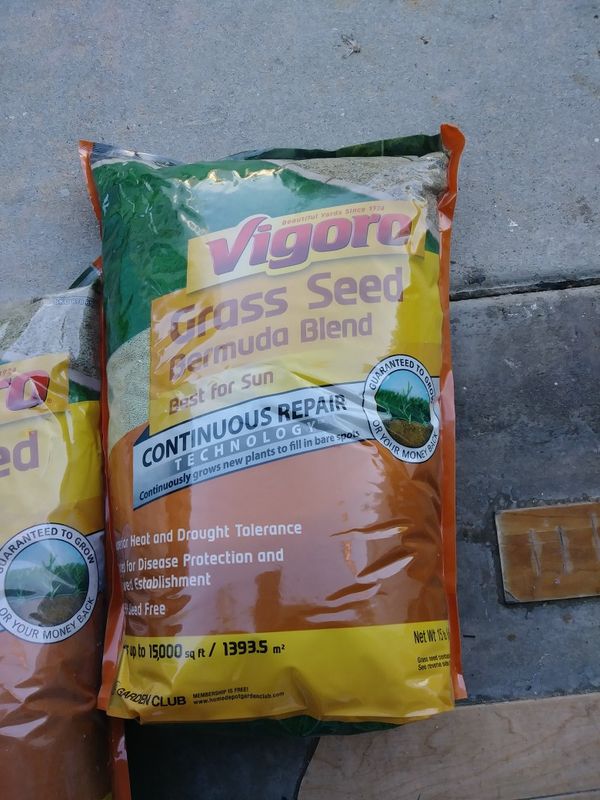 Vigoro Bermuda Grass Seed ( 15 lbs. ) for Sale in Menifee, CA OfferUp