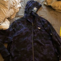 True Religion Zip Up Jacket