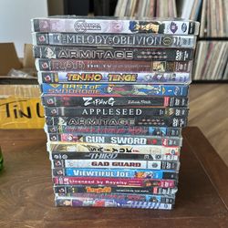 Japanese Anime Bundle (19 SEALED DVDs) Great Xmas Gifts.