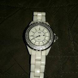 Bella Couture Ceramic Bracelet Swiss Watch