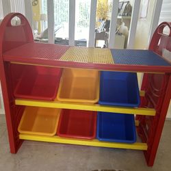 Tot Tutors Lego Table Storage Bin