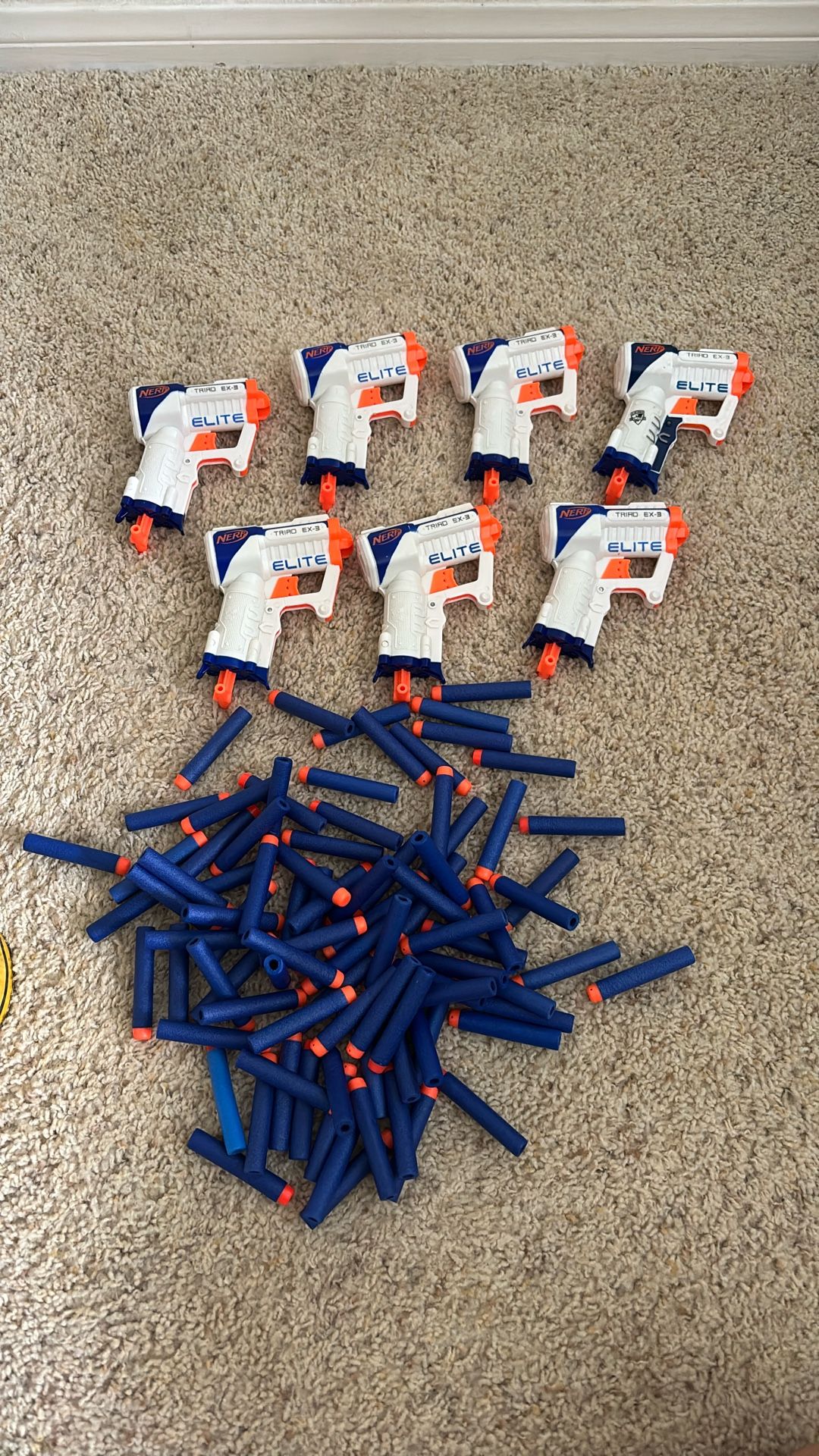 Small Nerf Guns + Darts
