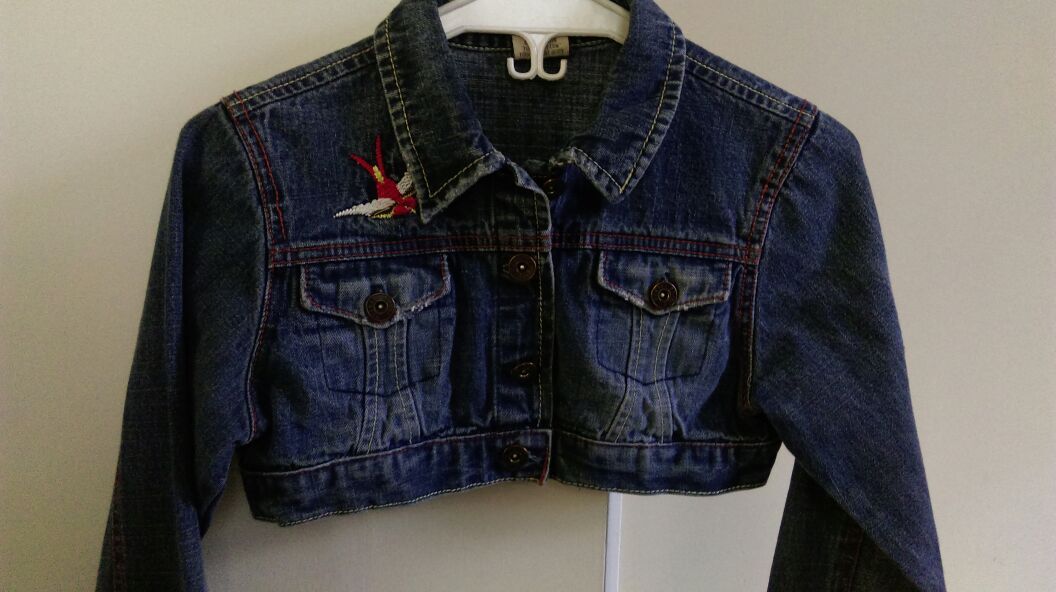 Sexy denim shrug jacket ladies