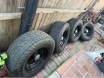 Chevy wheels with tires