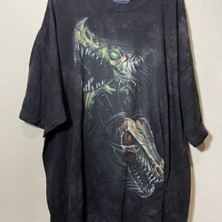 zombie Dinosaur The Mountain Tee Size 5XL