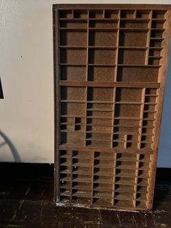 32” Printers Tray For Minatures/Crystals In Excellent Shape