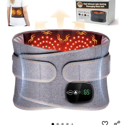 Lower Back Massager with Heat, Heating