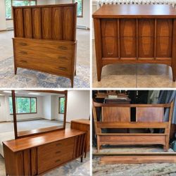 Mid Century  Kent Coffee Bedroom  Set