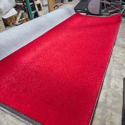 8x15 RED ROLL OF GYM Turf $630