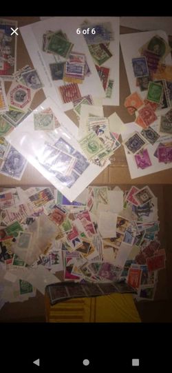 Stamps From 1800s And Early 1900s