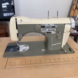 Necci Supernova Sewing Machine in Catalina Model 406 Cabinet 