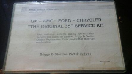 Lock Service Kit