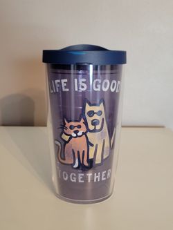 Life Is Good Insulated Travel Cup w/ Lid