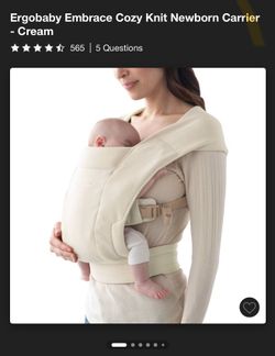 Ergo baby Embrace Cozy Knit 