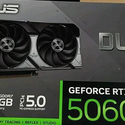 Asus Dual Geforce RTX 5060 Ti 16GB GDDR7 GPU