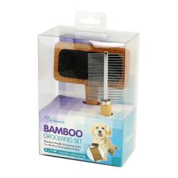 BAMBOO PET GROOMING SET