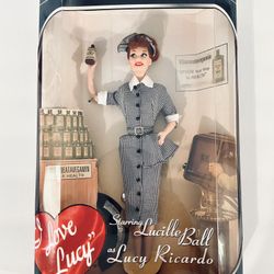 I love lucy barbie doll online value