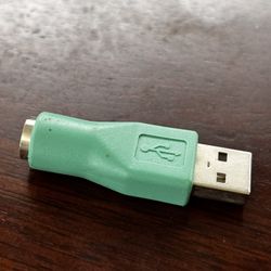 USB (M) To PS2 (F) Adapter