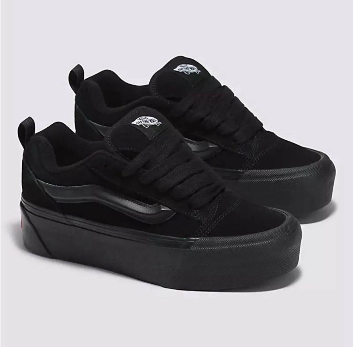 Vans Knu Skool Stack Platform All Black 