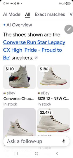 Converse proud to be gentle worn sneakers