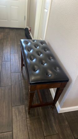 Nice padded bench