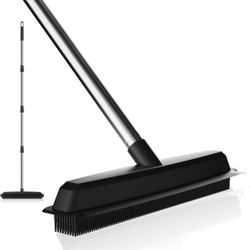 Pet Hair Removal Broom Rubber Broom
