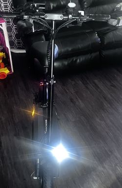 Evercross Electric Scooter with detachable Seat (40mph) And Montague Paratrooper Folding Bike With Electric Motor