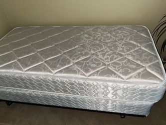 Twin Mattress Box Spring and Frame