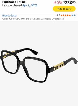 Prescription Gucci Eyeglass Frames