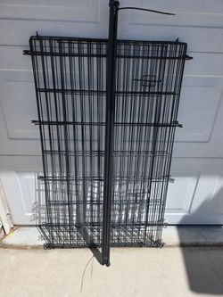 44" 5 panel dog / garden fence w gate