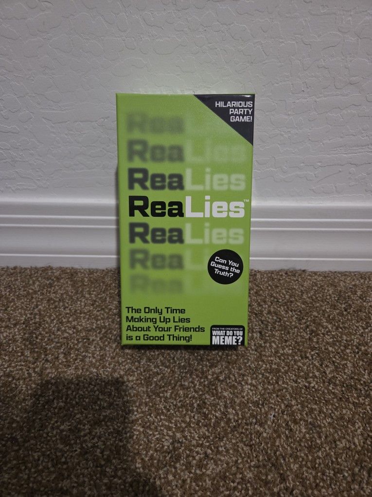 Real Lies Card Game