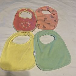 Baby Girl Bibs