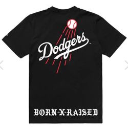 Born X Raised Los Angeles Dodgers Trademark T