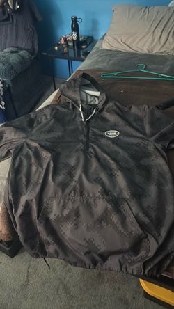 Vans pullover windbreaker w/ hoodie