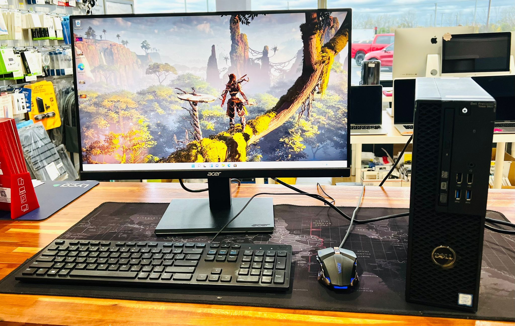 Dell Precision Tower 3420 i7-7700 3.6Ghz 16GB RAM 500GB SSD + 1TB Windows 11 Pro Computer