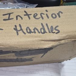 Pair Of Interior Door Handles (Gold). 07-14 silverado  And Others.