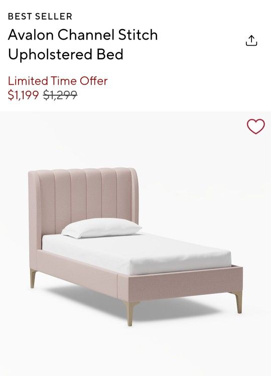 Pottery Barn Twin Size Bed