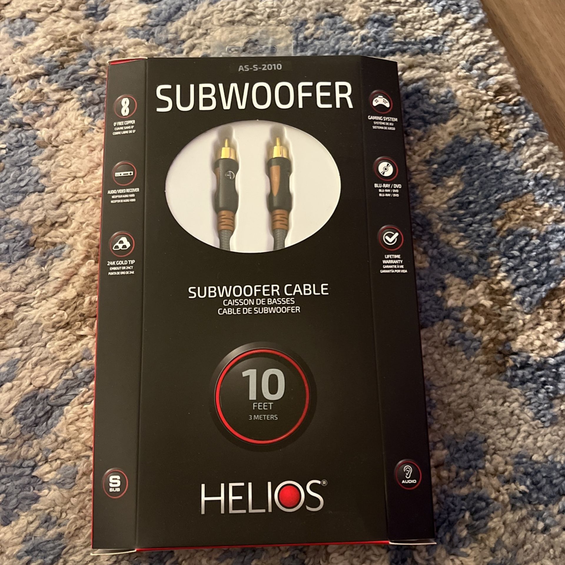Subwoofer Cable
