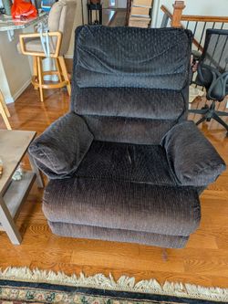 Rocking chair, soft fabric