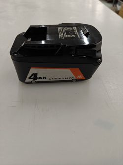 Ridgid 4ah Battery New