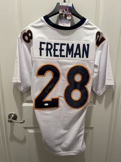 Royce Freeman Autographed Jersey