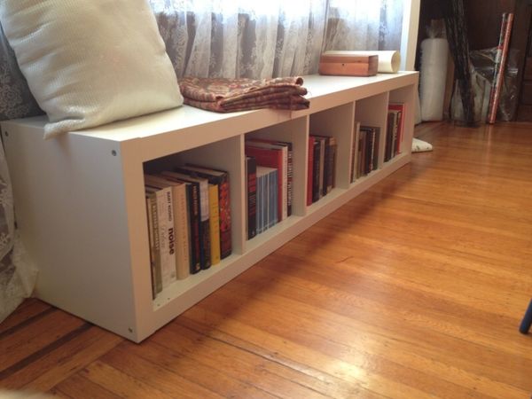 White Ikea Expedit Bookcase 1x5 For Sale In San Diego Ca Offerup