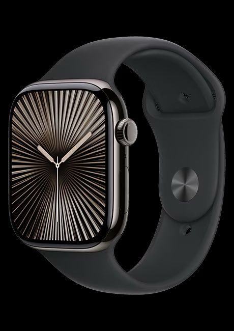 Apple Watch Series 10 + Cellular, 46mm] - Rose Gold Aluminum Case