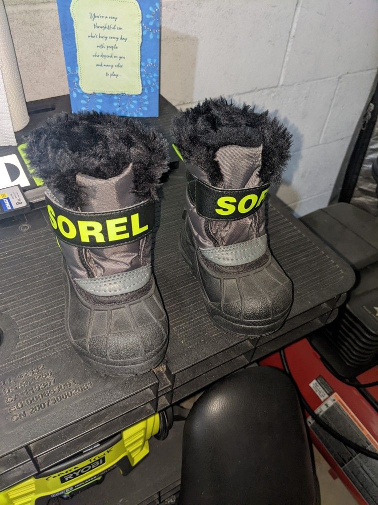 Toddler Sorel Winter Boots Size 5