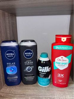 Men's Body Wash & Shave Foam Bundle