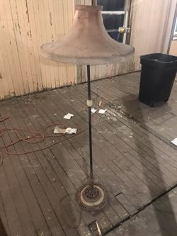 Antique floor lamp