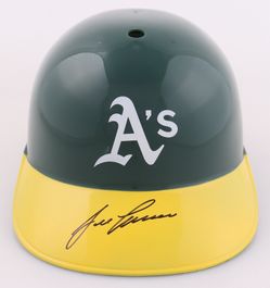 Jose Canseco signed helmet authenticated.